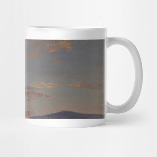 Maine Sky Study by Frederic Edwin Church by Classic Art Stall